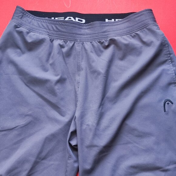 Head track pants / jogger grey men's size L - Picture 2 of 10